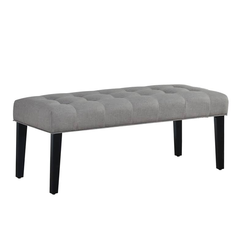 Queen Size Tuft Headboard and Bench V698