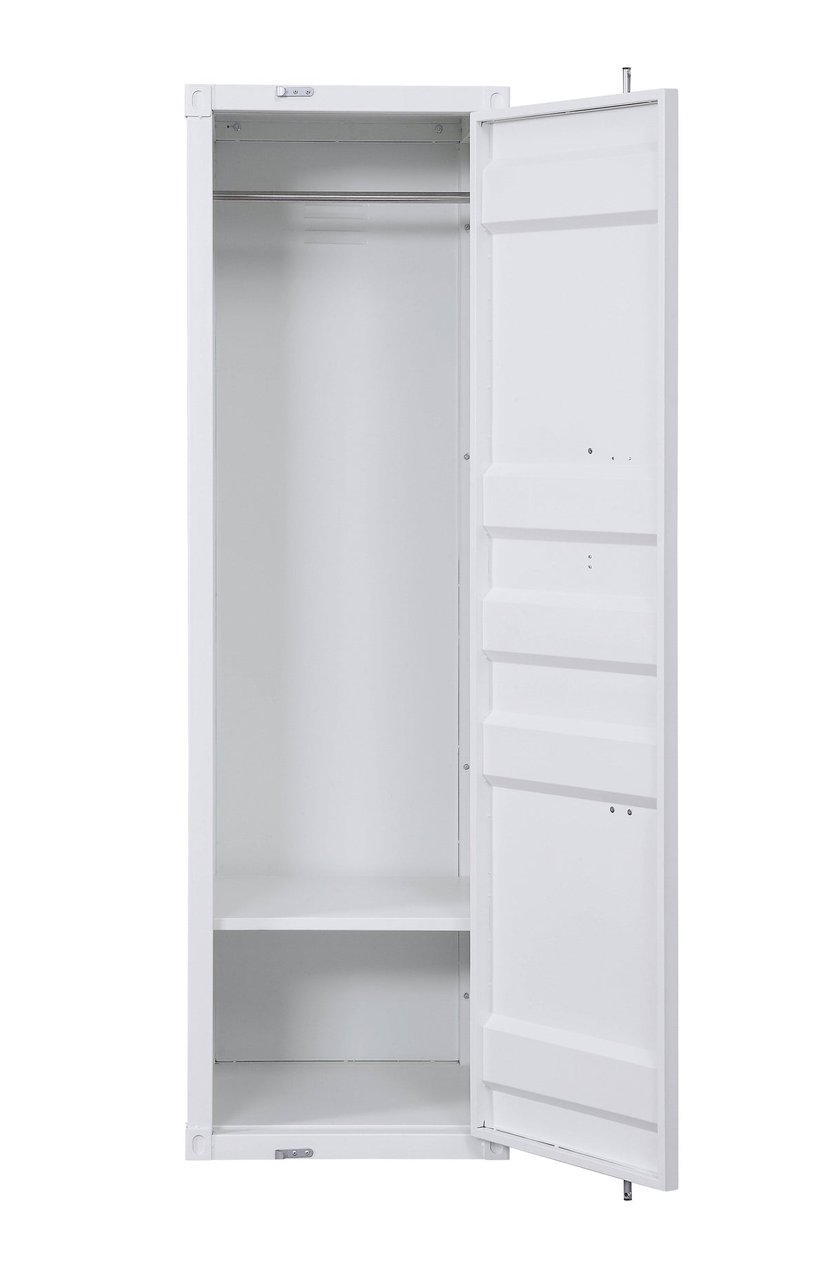 White Single Door Cargo Wardrobe M6737