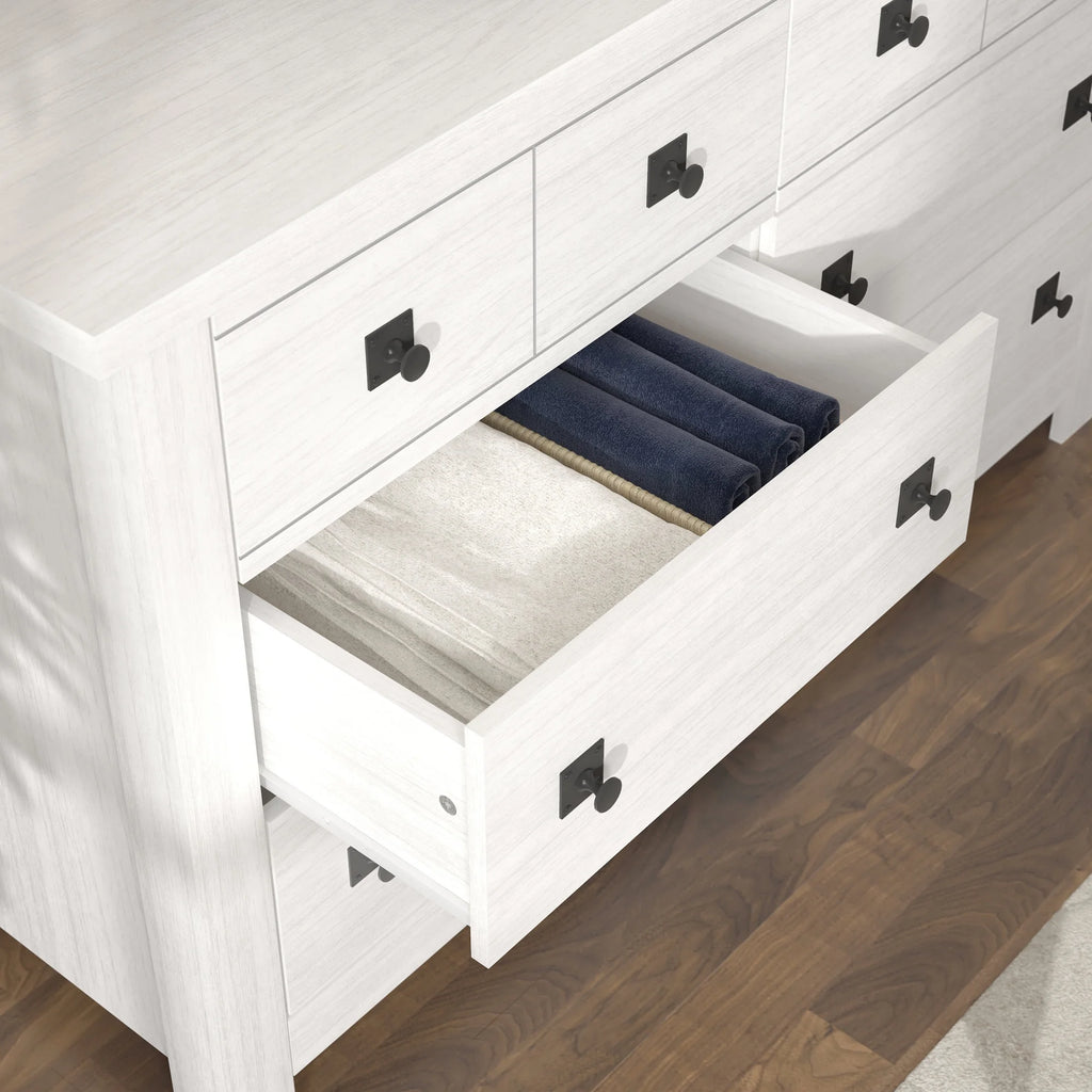 6 Drawer Driftwood Gray Dresser O228643