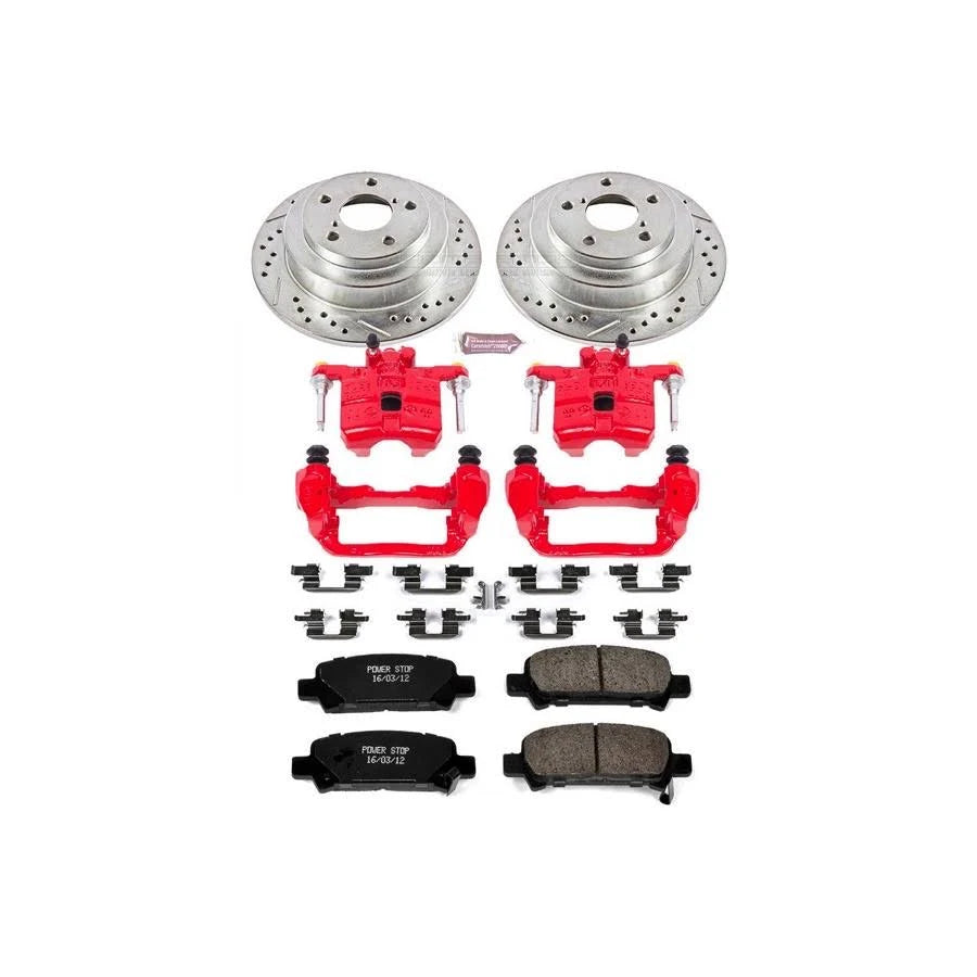 Rear Brake Kit with Calipers F2233