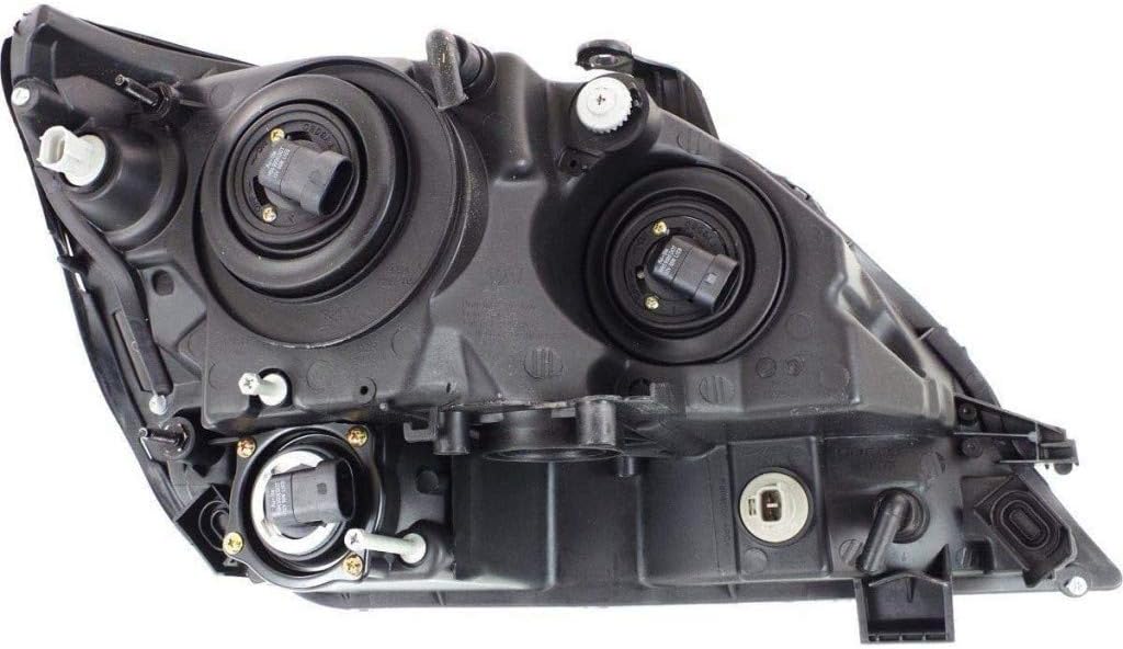 Headlight Assembly Black Bezel Passenger Side Y258895