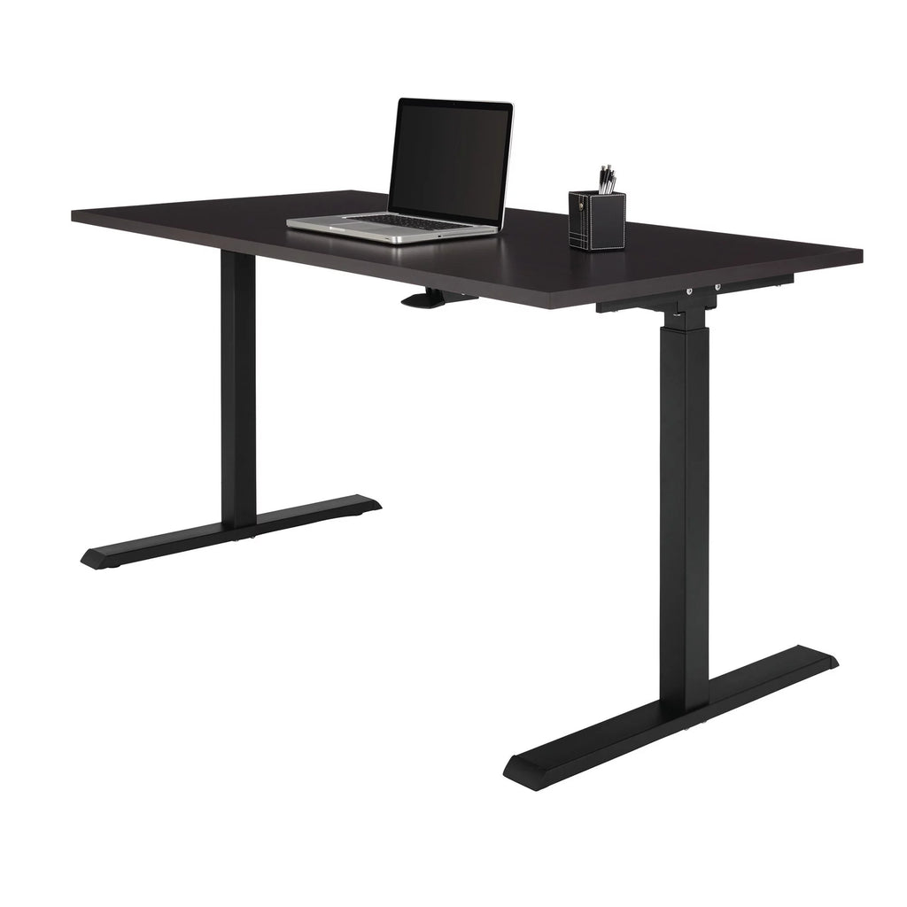 60"W Pneumatic Height-Adjustable Standing Desk P2942