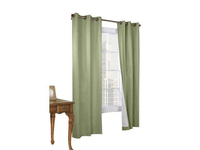 Sage Grommet Window Panels P396
