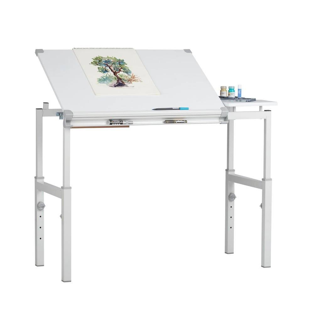 White/Gray Drafting Table G795511