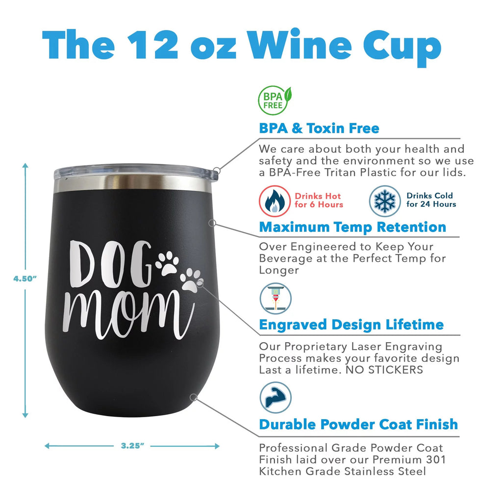 12 oz Engraved Red Wine Cup X91636
