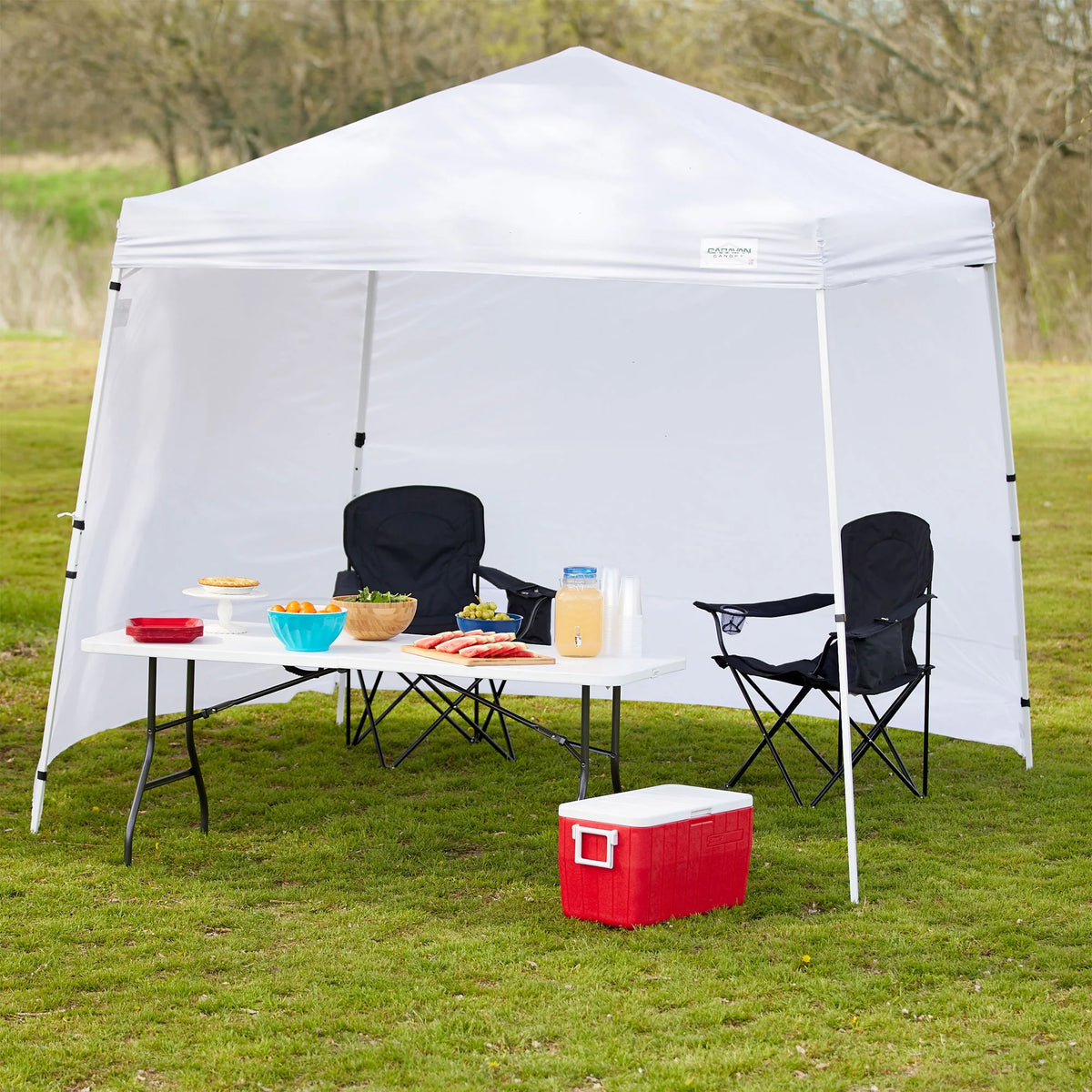 V Series Tent Sidewalls with 2 Angled Leg Canopy D953051