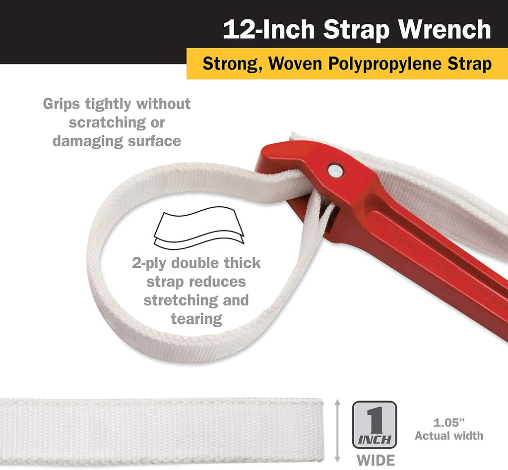 18 Strap Wrench Pack of 2 B676
