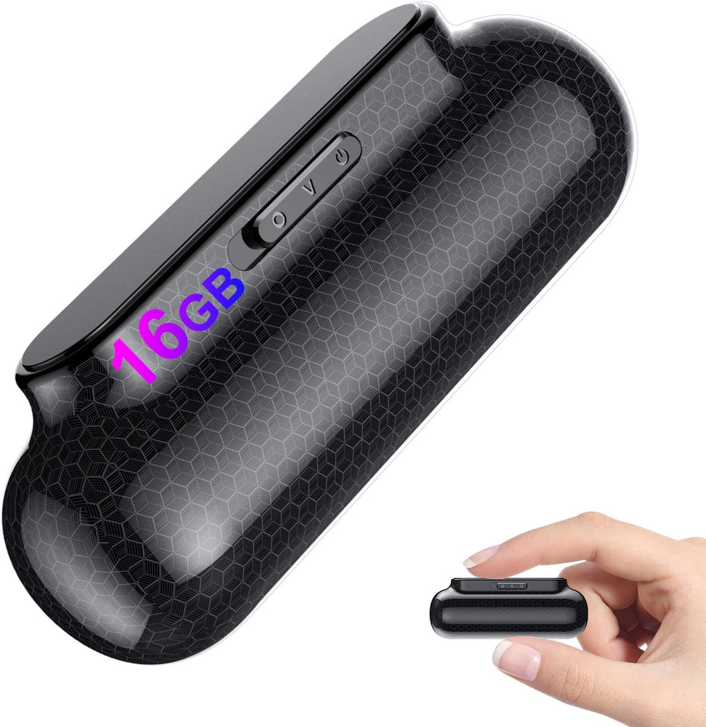 16GB Voice Activated Recorder, Magnetic, Portable Audio Recorder, Pack of 2 G6861
