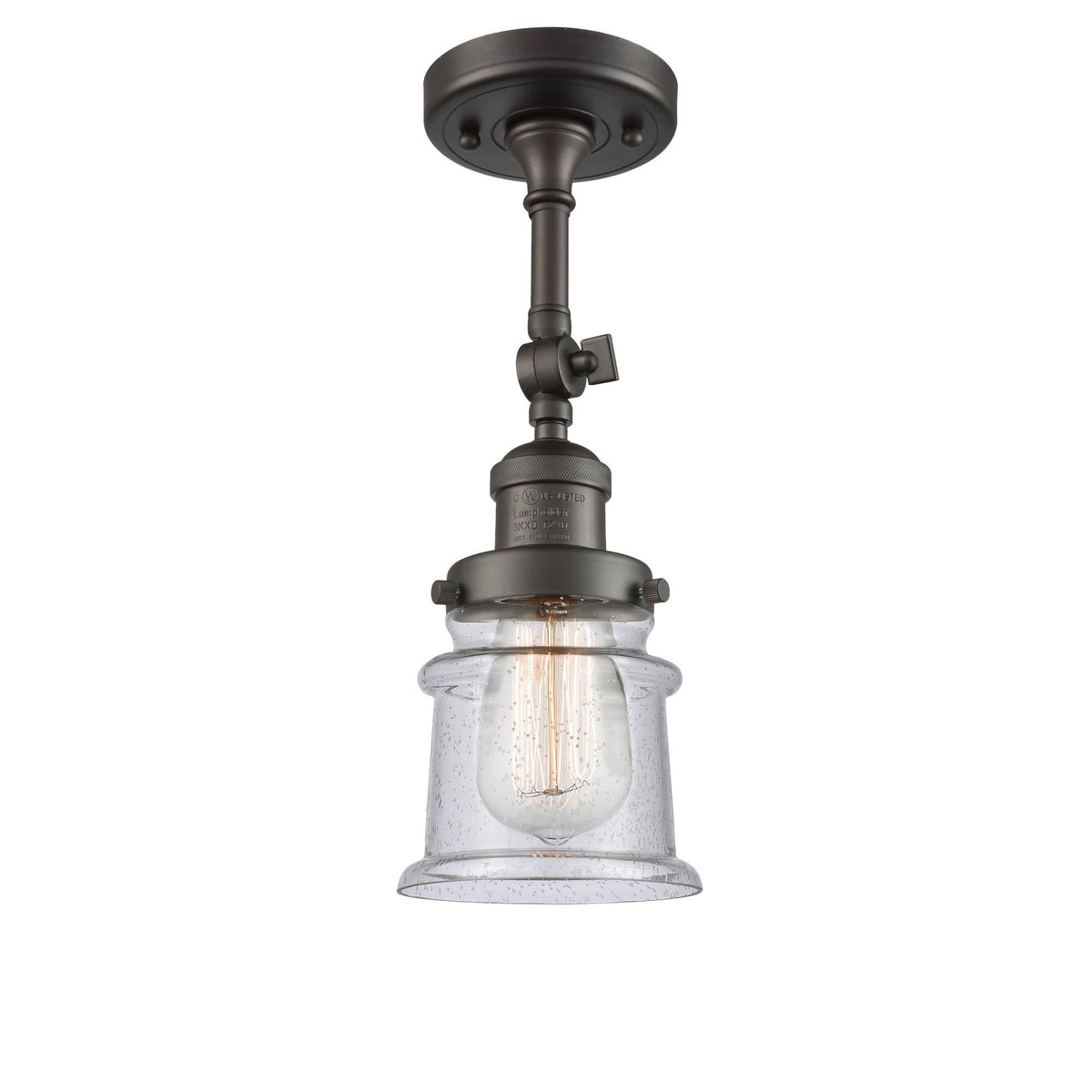1 Light Semi Flush Mount H894722