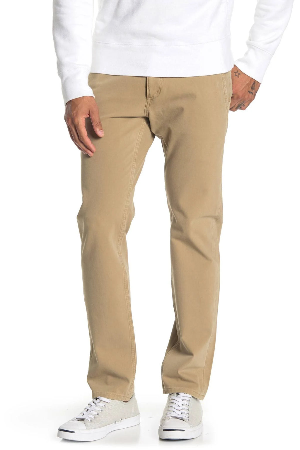 Khaki Slim Tapered Fit Pants N336811