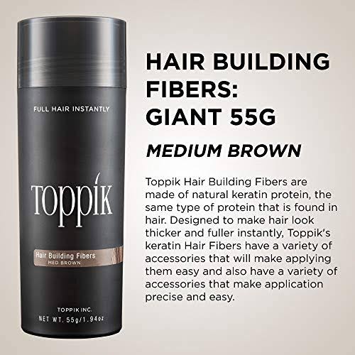 Medium Brown Hair Building Fibers - 1.94 oz X635775