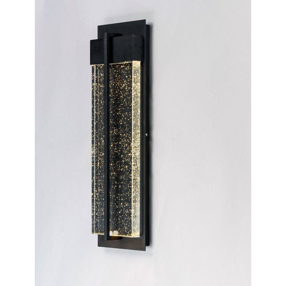 Black LED Outdoor Wall Sconce D54633