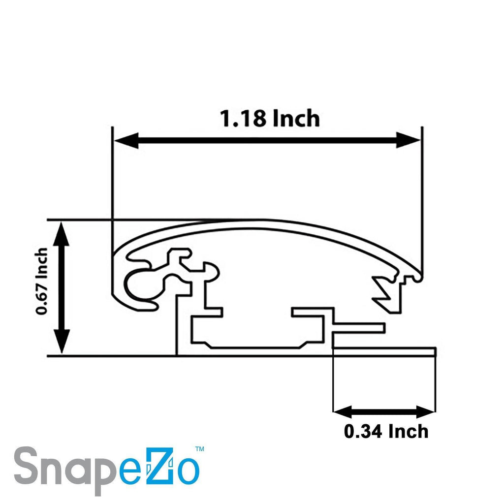 Black SnapeZo Snap Frame K3644