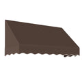 Brown Acrylic Fixed Awning D7948