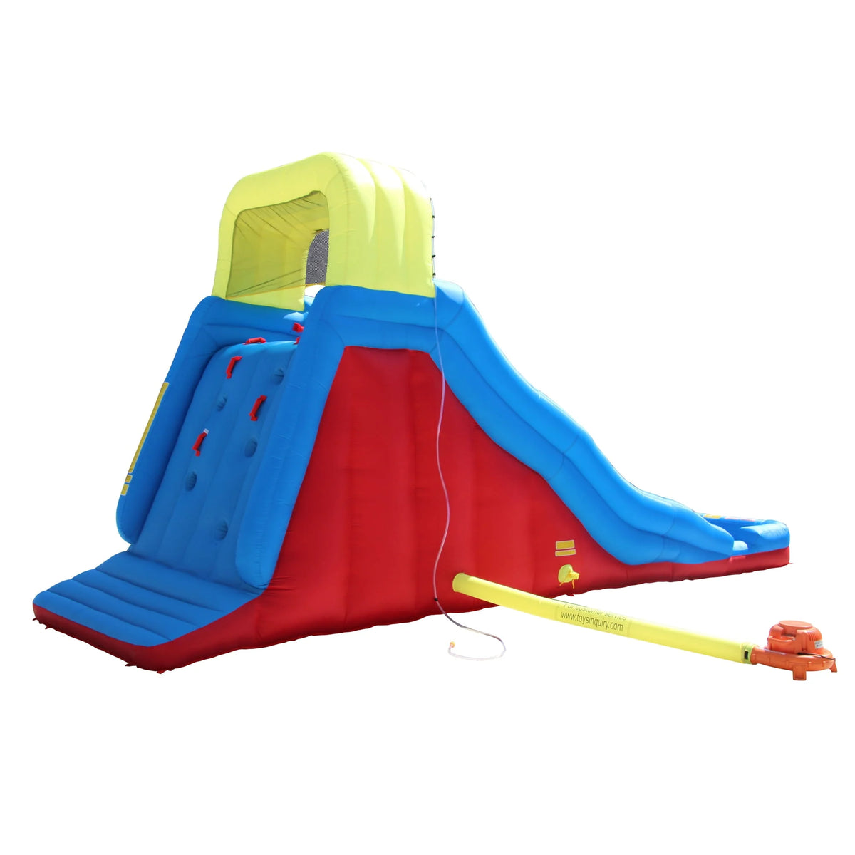 Inflatable Water Racing Slide with Climbing Wall I88861