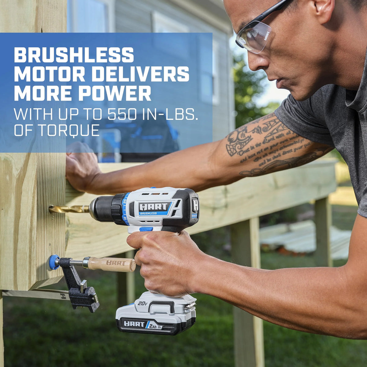 20-Volt Brushless 1/2-inch Drill/Driver Kit F90673