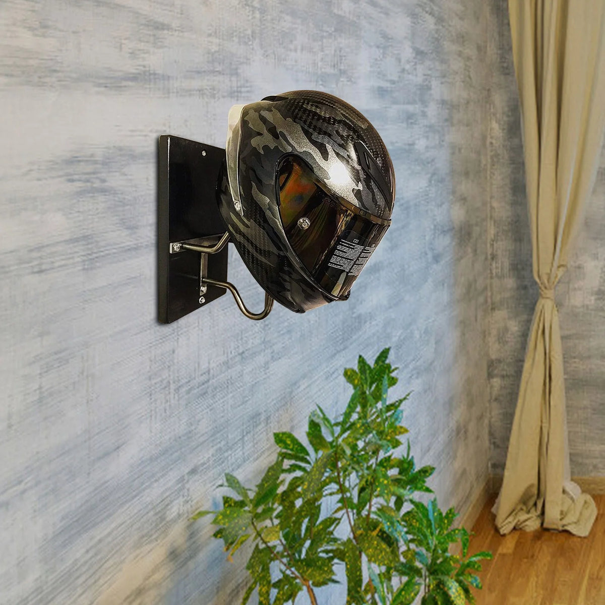 Motorcycle Helmet Rack & Jacket Hook K46230