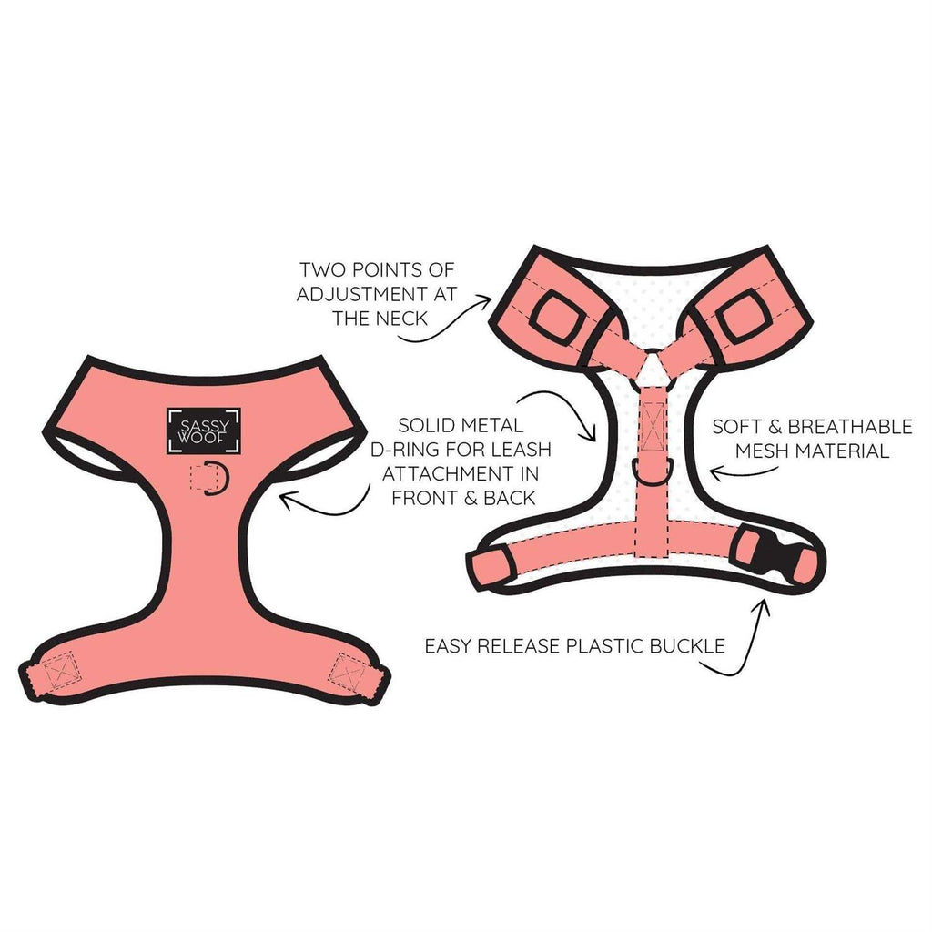 Adjustable Dog Harness K363