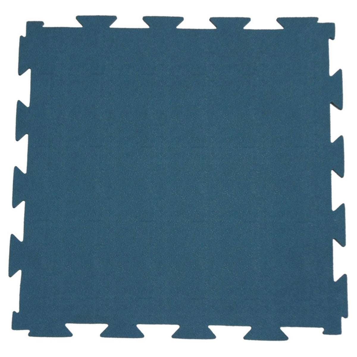Blue Interlocking Rubber Flooring Tiles B744