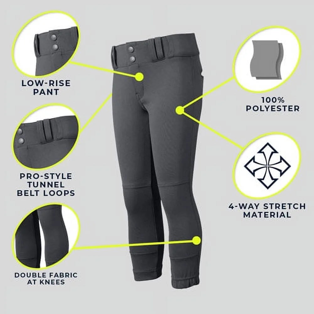 White Large Girls Pant X980353