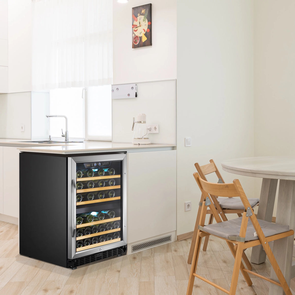 24 inch 44 Bottle Dual Zone Wine Cooler Q4937