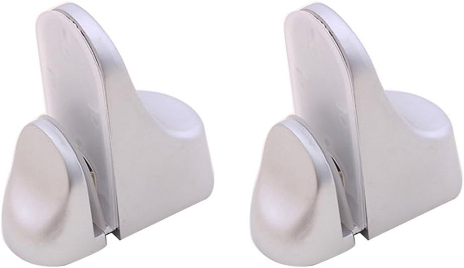 Zinc Alloy Glass Clip Glass Clamp 2 Pcs J950968