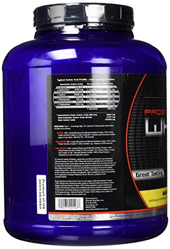 80 Servings Banana Whey Protein Powder Blend 5 Pounds T482066