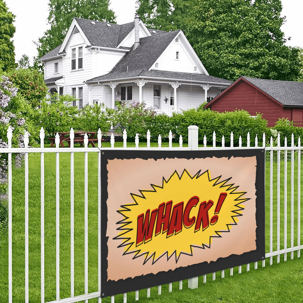 Comics Poster Hanging Banners Backdrop Festive Party Decor, 47 x 71 Inches P61092