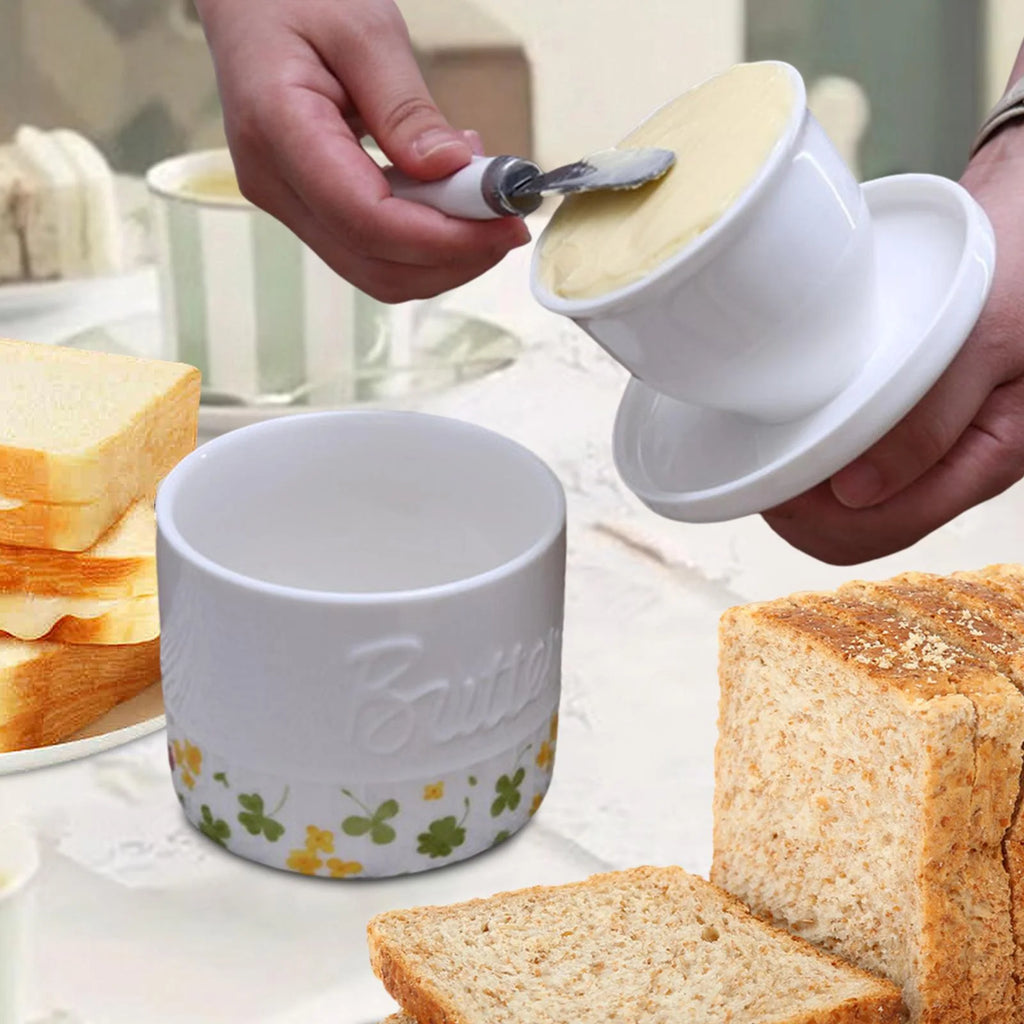Butter Crock with Lid V878