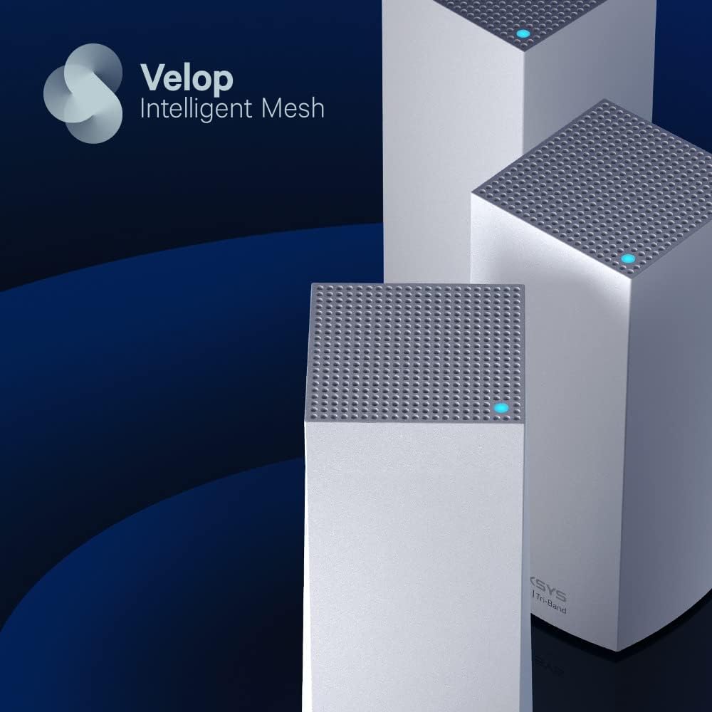 Tri-Band Mesh WiFi 6E System, 3-Pack R57544