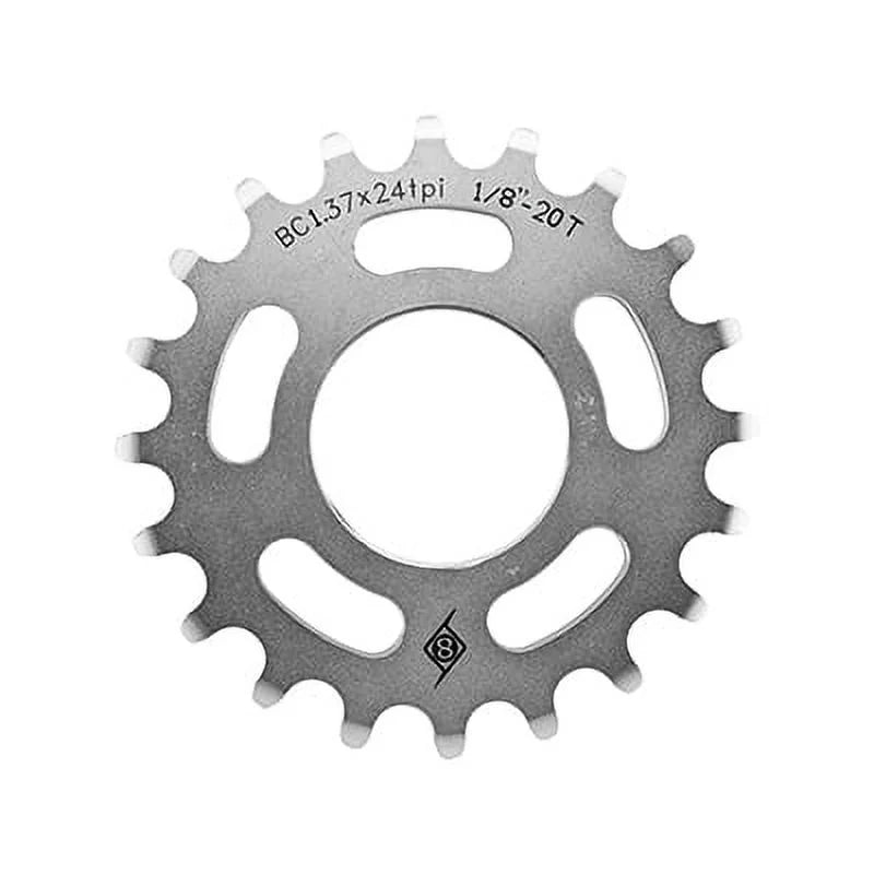 20T x 1/8" Silver Fixed Gear Single Speed Cog F927