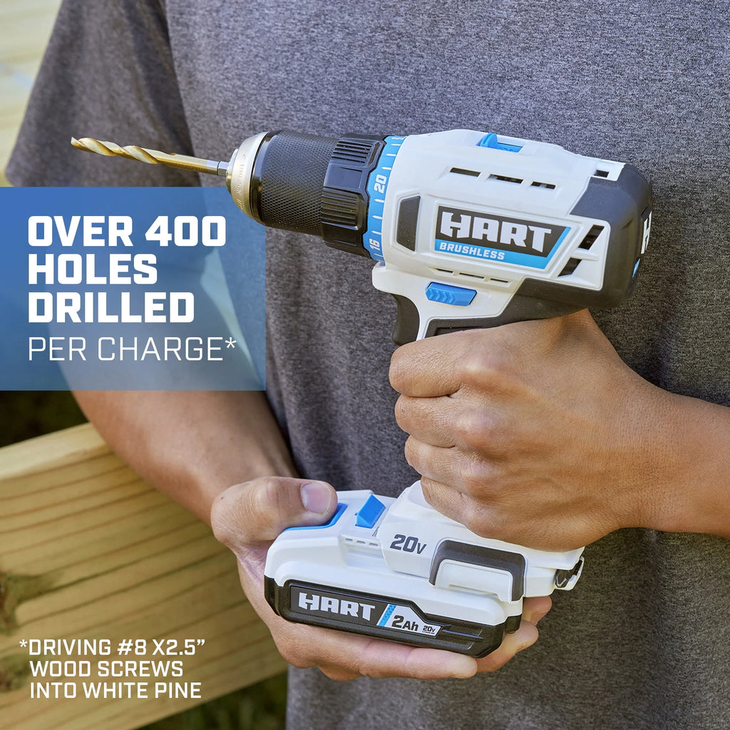 20-Volt Brushless 1/2-inch Drill/Driver Kit F90673