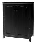 Black Double Door Cabinet X323