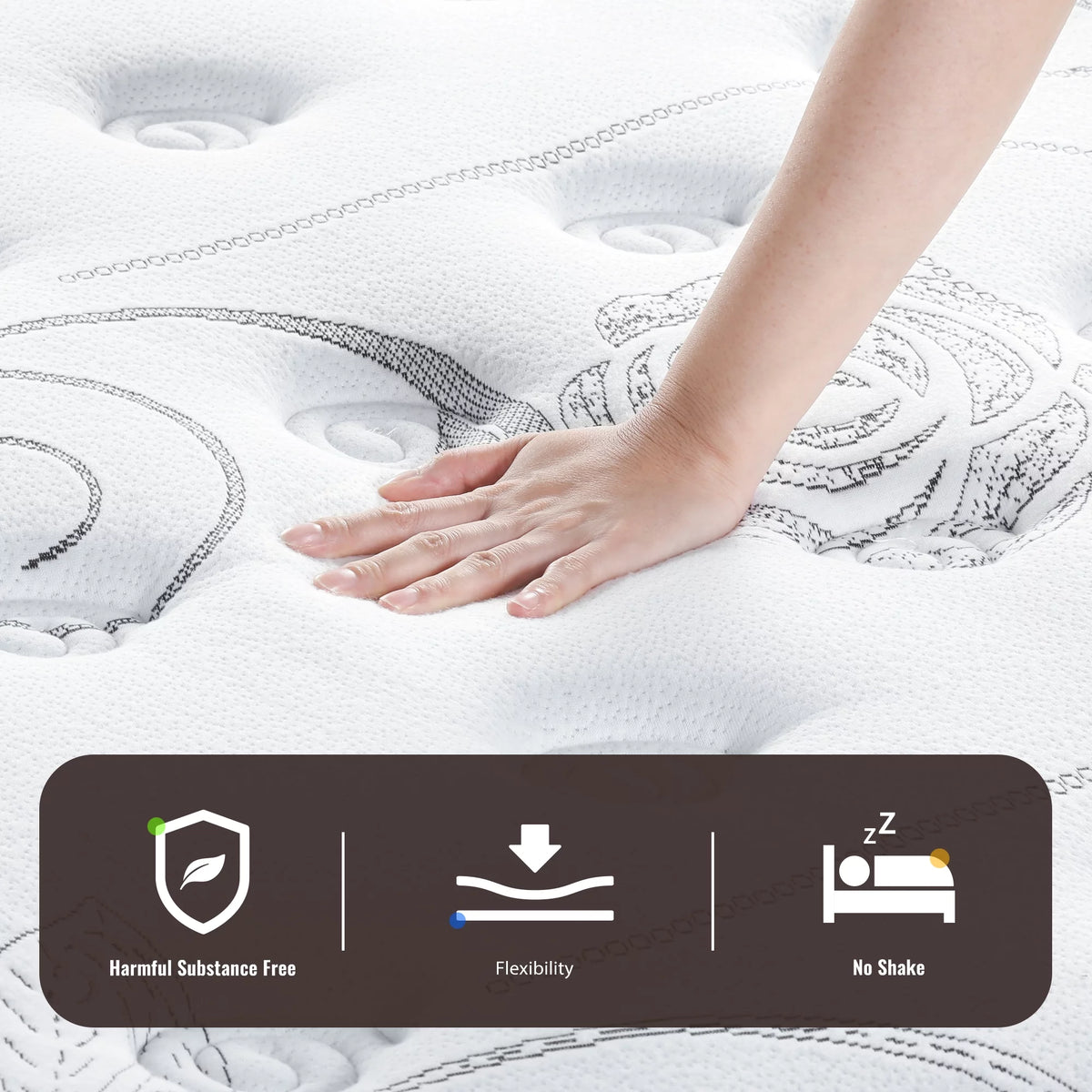12'' Hybrid Mattress, Full N872