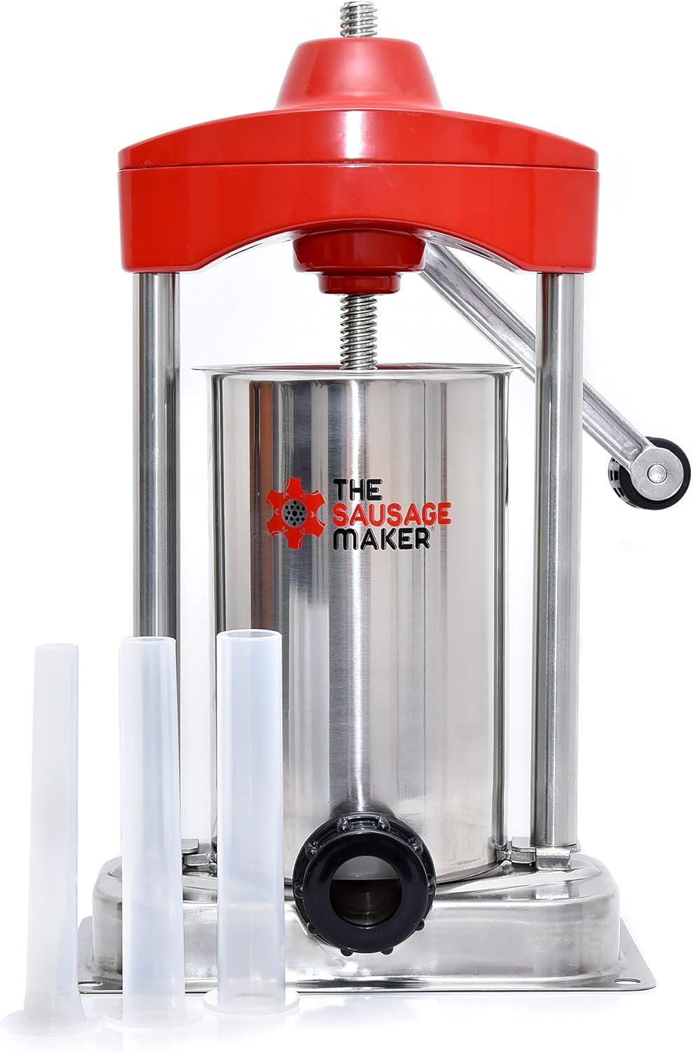 10 lb. Heavy Duty Vertical Sausage Stuffer with Stainless Steel Frame R968467