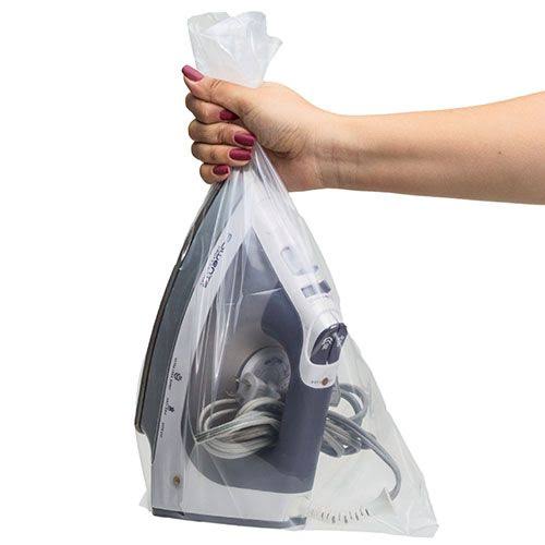 Extra Heavy Duty Linear Low Density Flat Bag - 11 x 15 - 2.75 Mils - Clear T6117