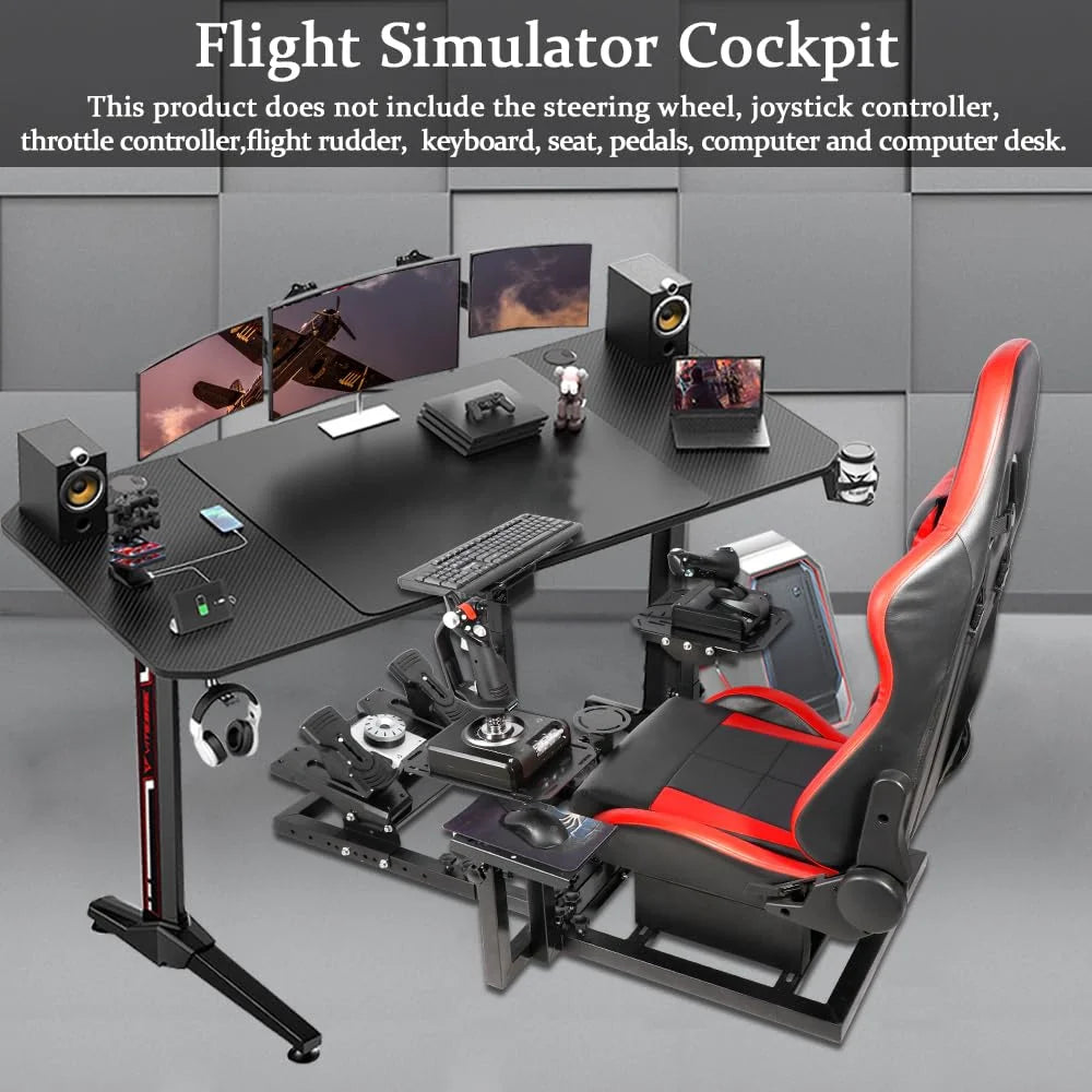 Flight Racing Simulator Cockpit Adjustable L855703