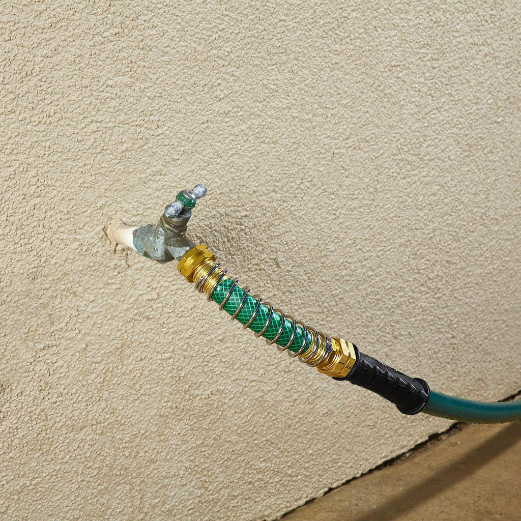 Coiled Spring Faucet Connector and Hose Saver Q370