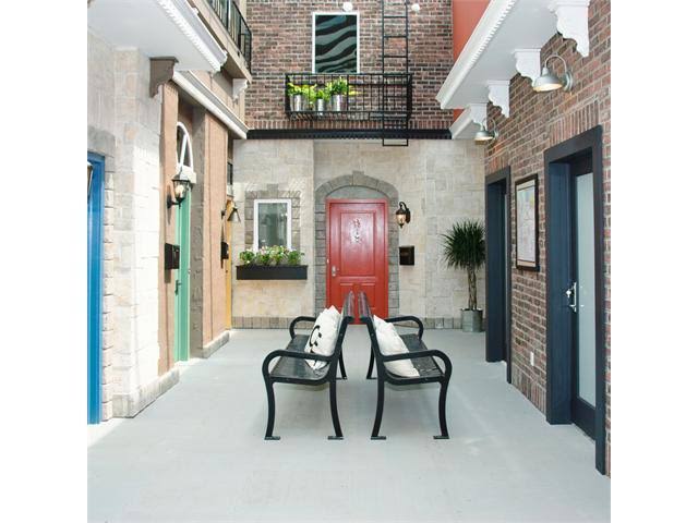 Blue Interlocking Rubber Flooring Tiles B744