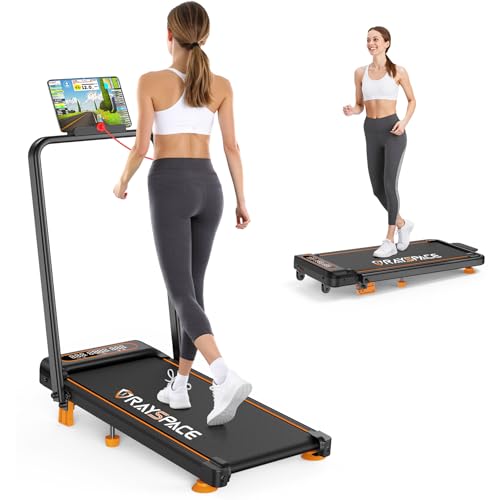 3.5HP Portable Treadmill with 8% Incline & Handle Bar C4570