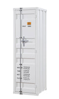 White Single Door Cargo Wardrobe M6737
