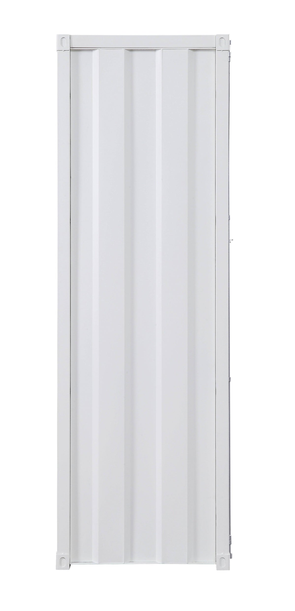 White Single Door Cargo Wardrobe M6737