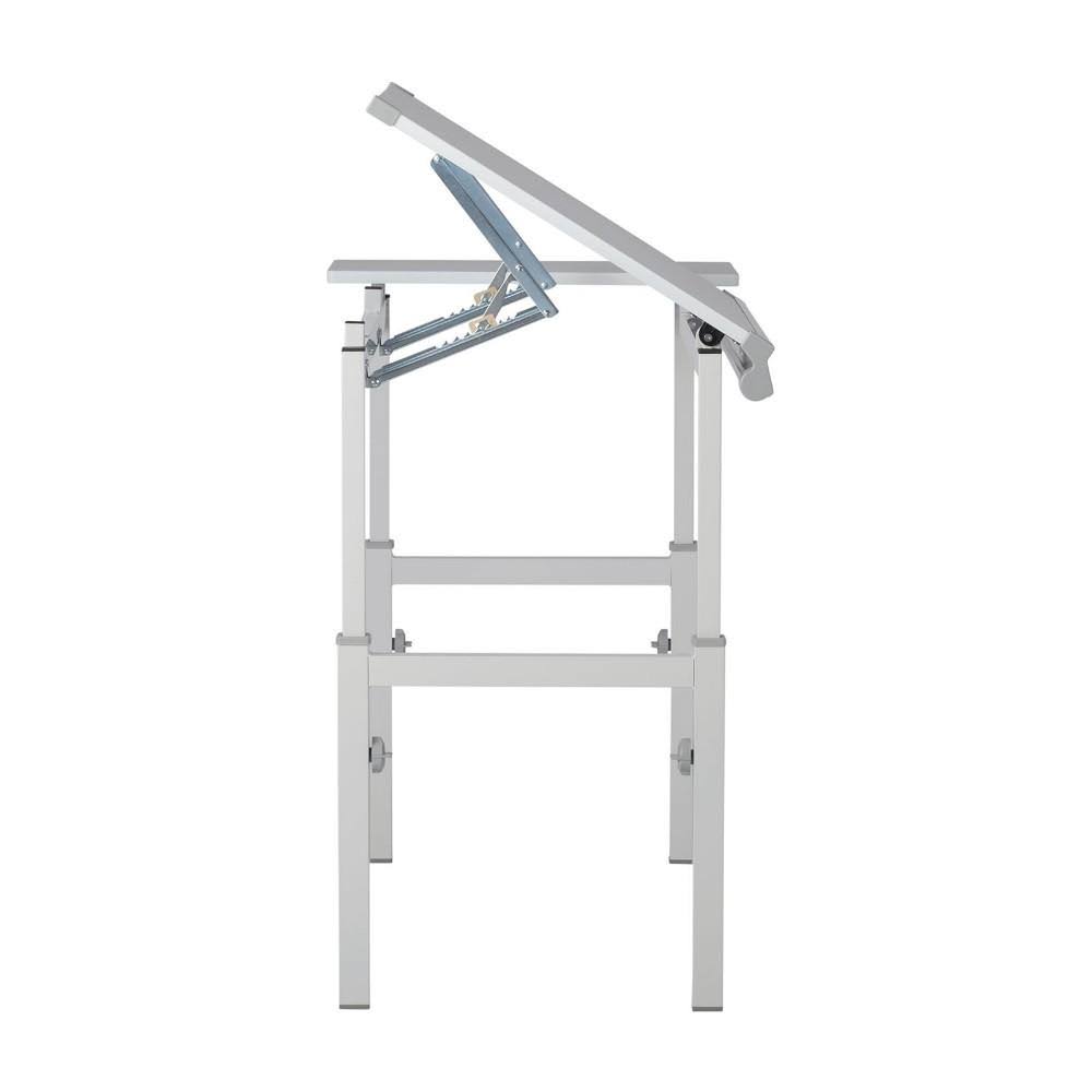 White/Gray Drafting Table G795511