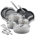 15 Piece Hard Enamel Nonstick Pots and Pans Set C99299