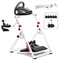 Black Sim Racing Wheel Stand with Shifter Mount E828810
