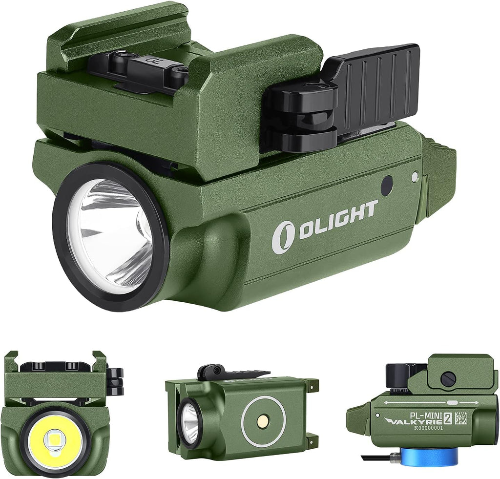 600 Lumens Magnetic USB Rechargeable Compact Weaponlight D875