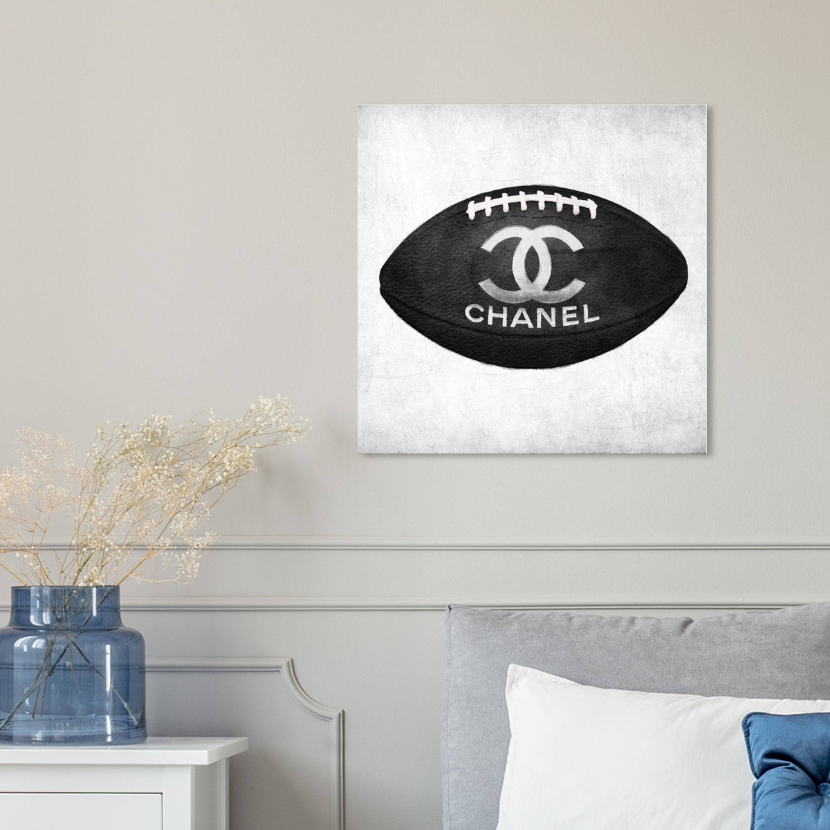 Fashion Football Canvas Art N87265