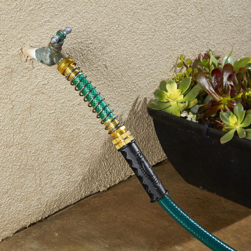Coiled Spring Faucet Connector and Hose Saver Q370