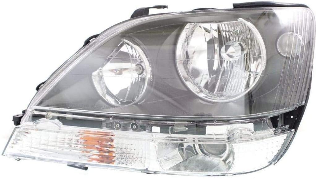 Headlight Assembly Black Bezel Passenger Side Y258895