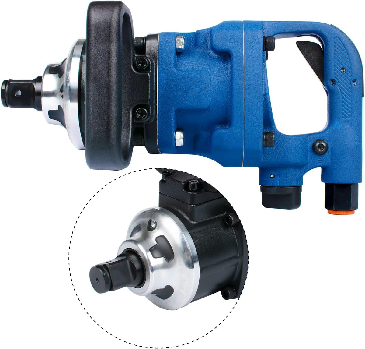 1 Inch Air Impact Wrench with D Handle K2628